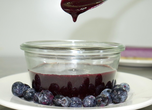 Red fruit coulis
