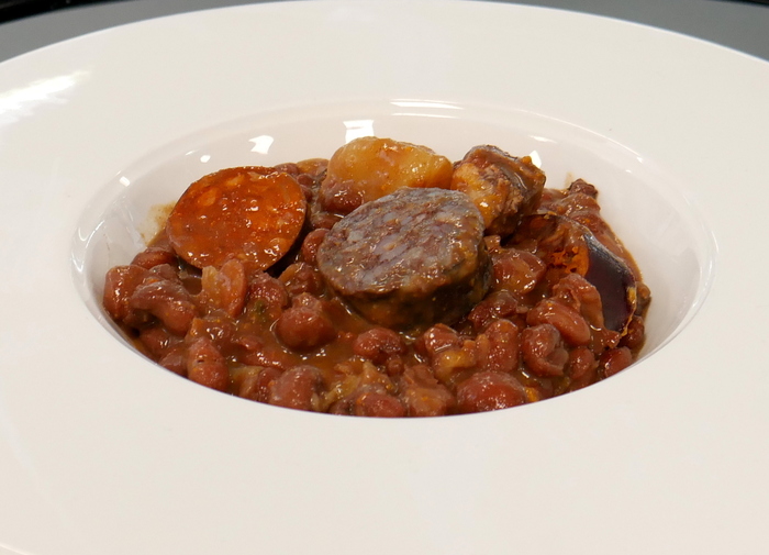 Red beans stew with blood sausage (Pasteurizado)