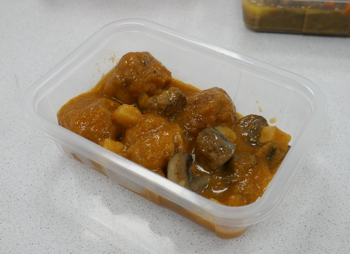 Chicken meatballs with mushrooms (Pasteurizado)