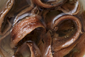 Anchovies in oil