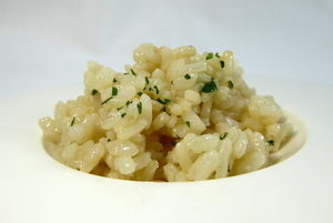 Rice pilaf with fumet