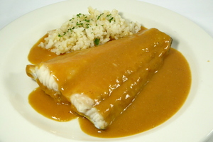 Whiting in american sauce