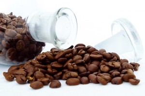 Decaffeinated coffee granules