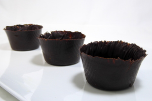 Chocolate bowls 